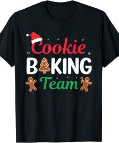 Xmas Family Matching Group Cookie Baking Team Christmas Tee Shirt