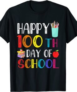 100 Days Of School Teacher And Student Tee Shirt