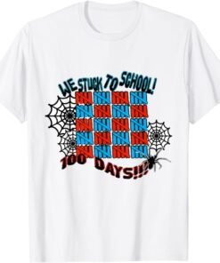 100 Days of School Spider Tee Shirt