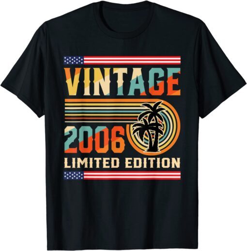 Vintage 2006 Limited Edition 16th Birthday 16 Year Old Tee Shirt