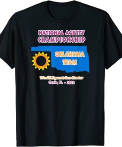 2022 National Agility Championship Oklahoma Team Tee Shirt