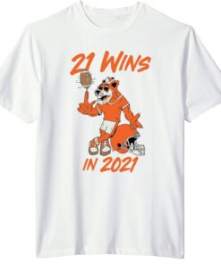 21 Wins In 2021 Tee Shirt