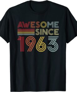 59th Birthday Vintage 1963 Made in 1963 Awesome Since 1963 T-Shirt