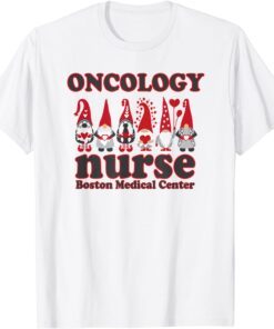 6 East Menino Nurse RN Elf Love Valentines Tee Shirt