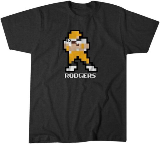 Aaron Rodgers 8-Bit Tee Shirt