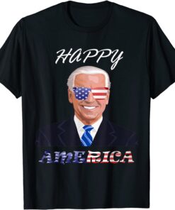 America Flag joe Biden Sunglasses USA 4th of July Tee Shirt