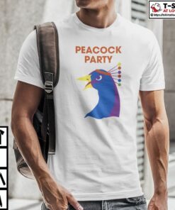 Auburn Peacock Peacock Party Tee Shirt