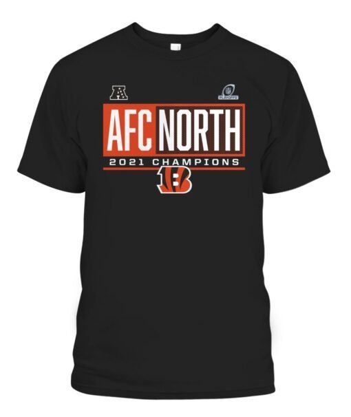 Bengals 2021 AFC North Division Champions Shirt