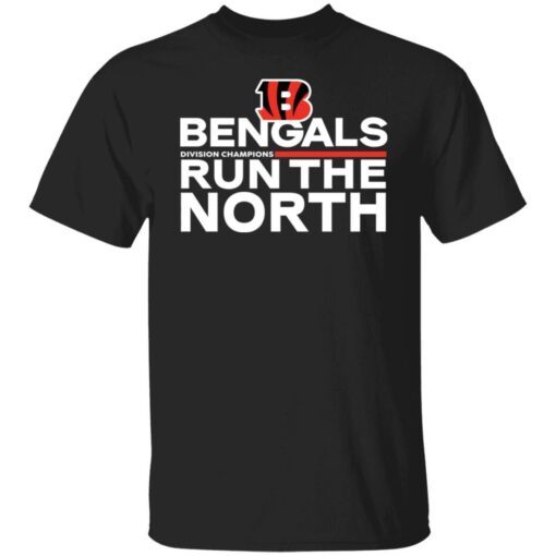 Bengals Division Champions Run The North Tee shirt