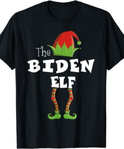 Biden Elf Xmas Pajama Tee Shirt