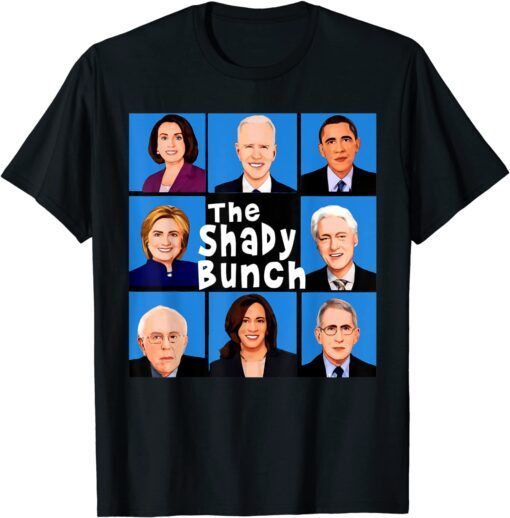 Biden The Bunch Political Humor Harris Obama Clinton Tee Shirt