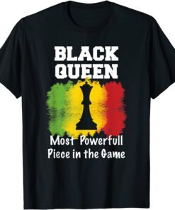 Black History Month Black Queen Tee Shirt