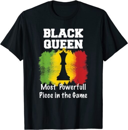 Black History Month Black Queen Tee Shirt