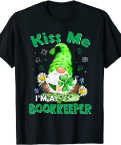 Bookkeeper Librarian Book Keeper Library Gnomes Tee Shirt