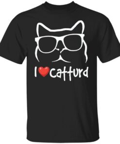 Cat I Love Catturd Tee shirt