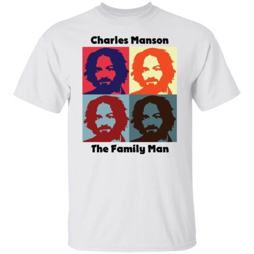 Charles Manson The Family Man Tee shirt