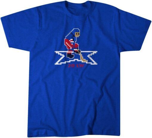 Chris Kreider Throwback Hockey T-Shirt