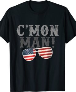 C'mon Man! Come On Man Joe Biden Sunglasses Meme Tee Shirt