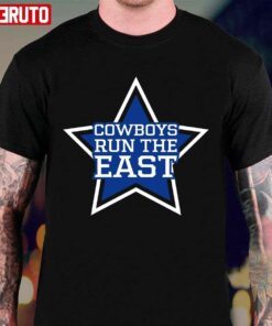 Cowboys Run The East Cool American Football Tee Shirt