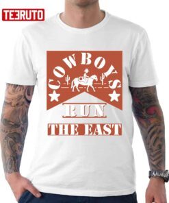 Cowboys Run The East Cool American Vintage Cowboy Shirt