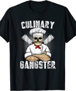 Culinary Gangster Cool Cooking Guru Tee Shirt