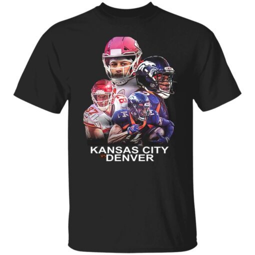Denver Broncos Vs Kansas City Chiefs AFC West Tee Shirt