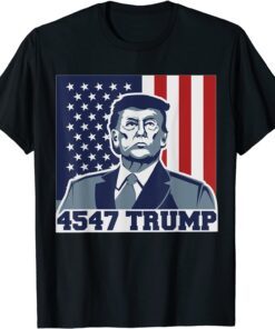 Donald Trump 45th and 47th President USA Republican Tee Shirt