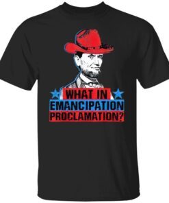 Emancipation proclamation abraham lincoln 4th of july Tee T-Shirt