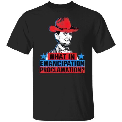 Emancipation proclamation abraham lincoln 4th of july Tee T-Shirt