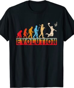 Evolution Basketball Players Basketball Tee Shirt