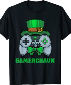 Gamerchaun Irish Gaming St Patricks Day Tee Shirt