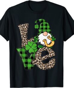 Gnome Happy St Patricks Day Family Tee Shirt