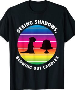 Groundhog Day Birthday February 2 Phrase Rainbow Art Tee Shirt