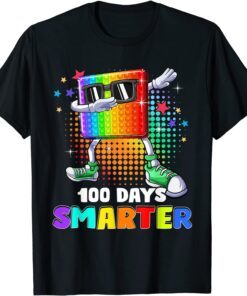 Happy 100 Day Of School Smarter - 100 Days Of School Tee Shirt