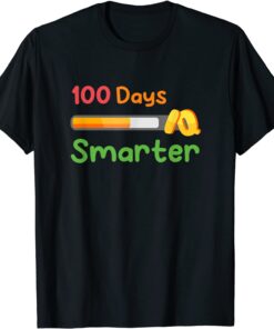 Happy 100th Day Of School Cool 100 Days Smarter Gamer Tee Shirt