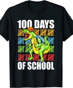Happy 100th Day of School Teachers Student 100 Days Tee Shirt