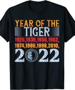 Happy New Year 2022 Year Of The Tiger Eve Party Supplies Tee Shirt