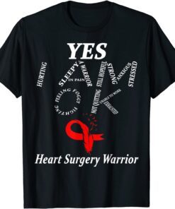 Heart Surgery Warrior I'm Fine Tee Shirt
