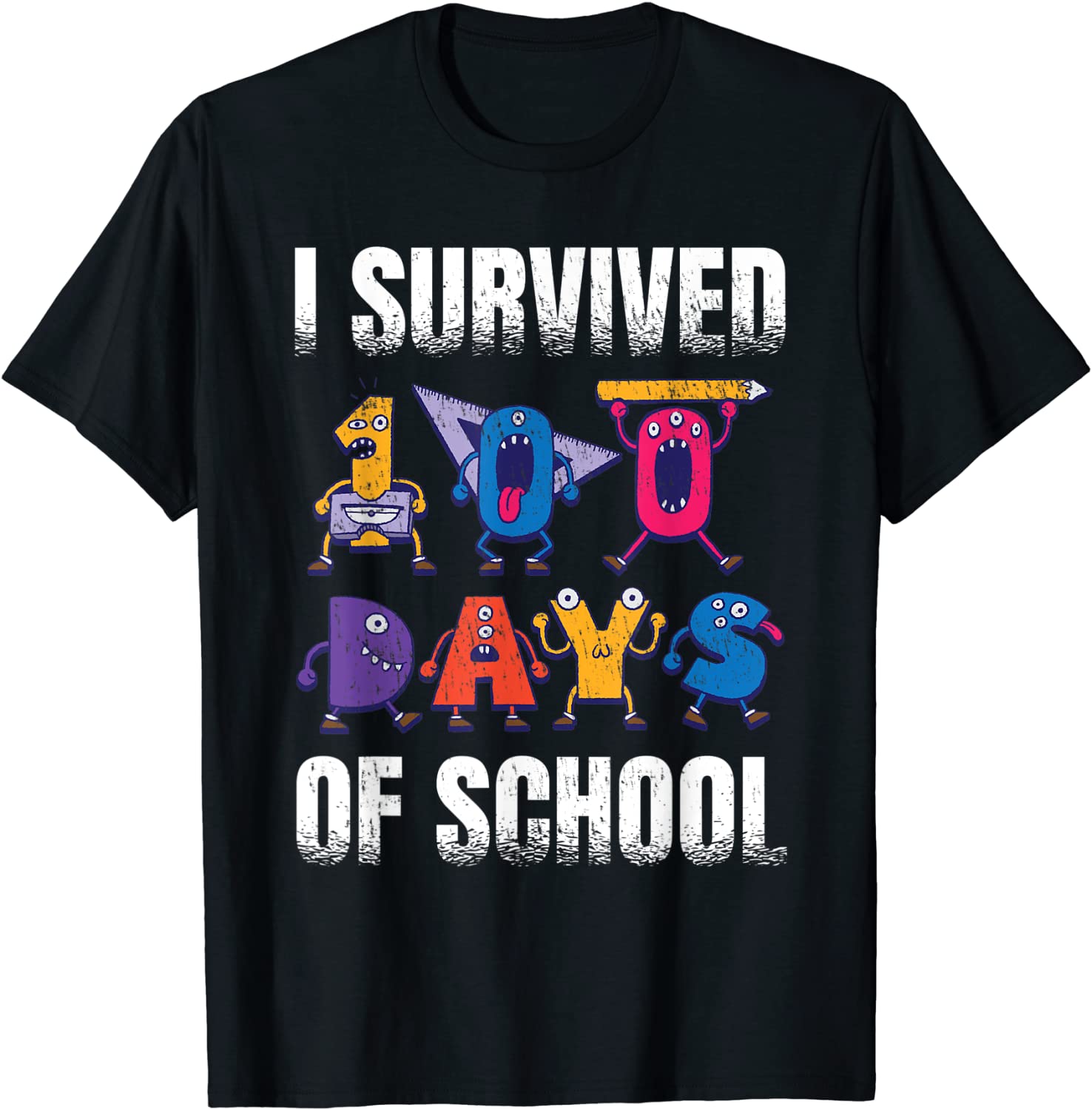 I Survived 100 Days Of School for a 1st Grade Student Tee Shirt I Survived 100 Days Of School for a 1st Grade Student Tee Shirt