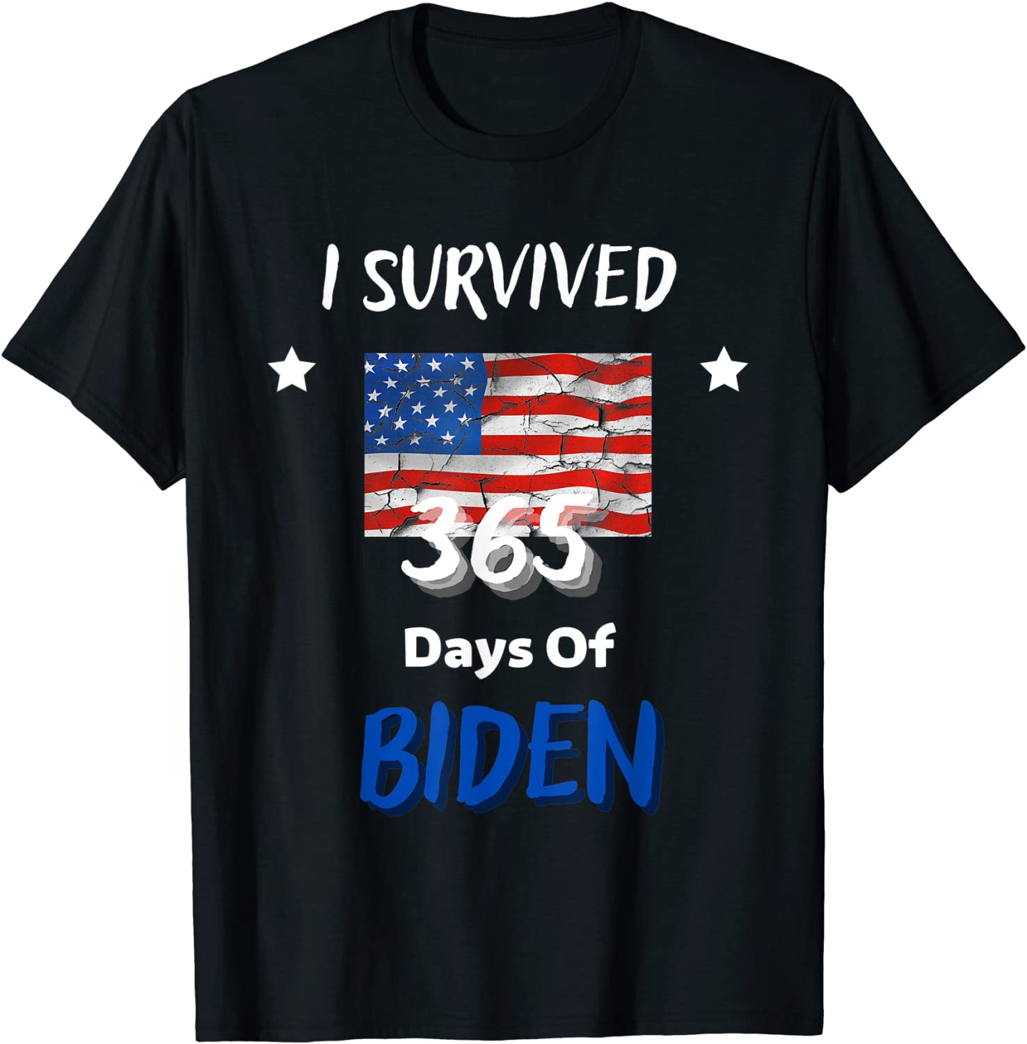 I Survived 365 Days Of Biden Anti Biden Tee Shirt I Survived 365 Days Of Biden Anti Biden Tee Shirt