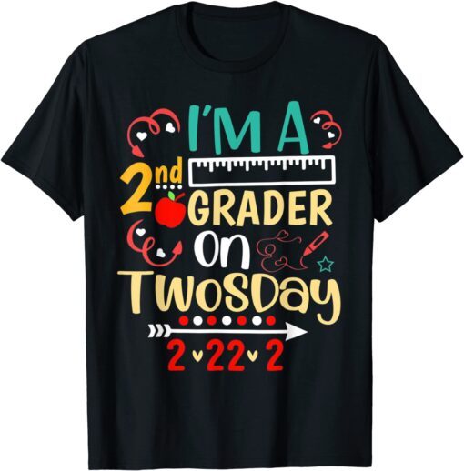 I'm A 2nd Grader On Twosday 2-22-2022 Tee Shirt