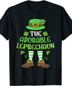 I'm The Adorable Leprechaun Group Matching St Patricks Day Tee Shirt