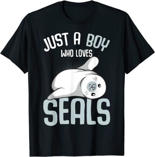 Just a Boy who loves Seals Sea Lion Classic Shirt