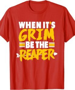 KC Grim Reaper of Kansas City Grim Reaper Red Kc Fanshop KC Tee Shirt