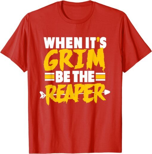 KC Grim Reaper of Kansas City Grim Reaper Red Kc Fanshop KC Tee Shirt