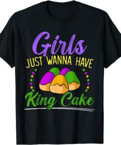 King Cake Mardi Gras 2022 Celebration NOLA Festival Tee Shirt