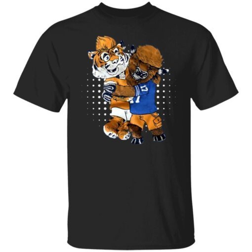 Luke Russert Mascot Bills And Bengals Tee Shirt