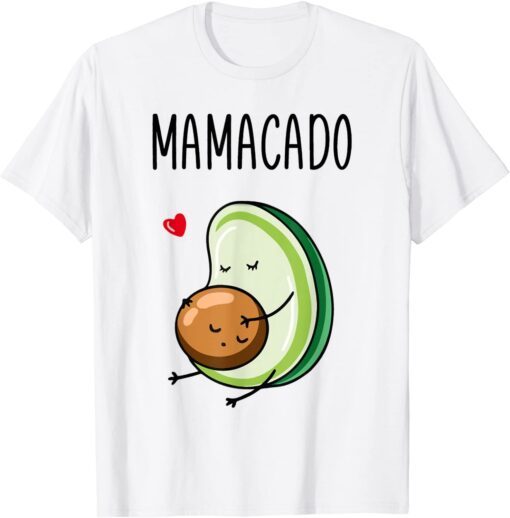 Mamacado Avocado Pregnant Mom Pregnancy Avo Tee Shirt