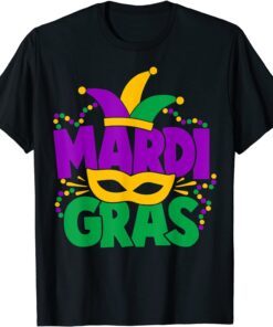 Mardi Gras 2022 Parade Party Masquerade New Orlean Tee Shirt