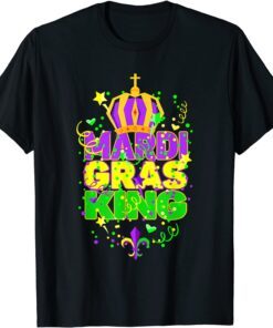 Mardi Gras King Crown Tee Shirt